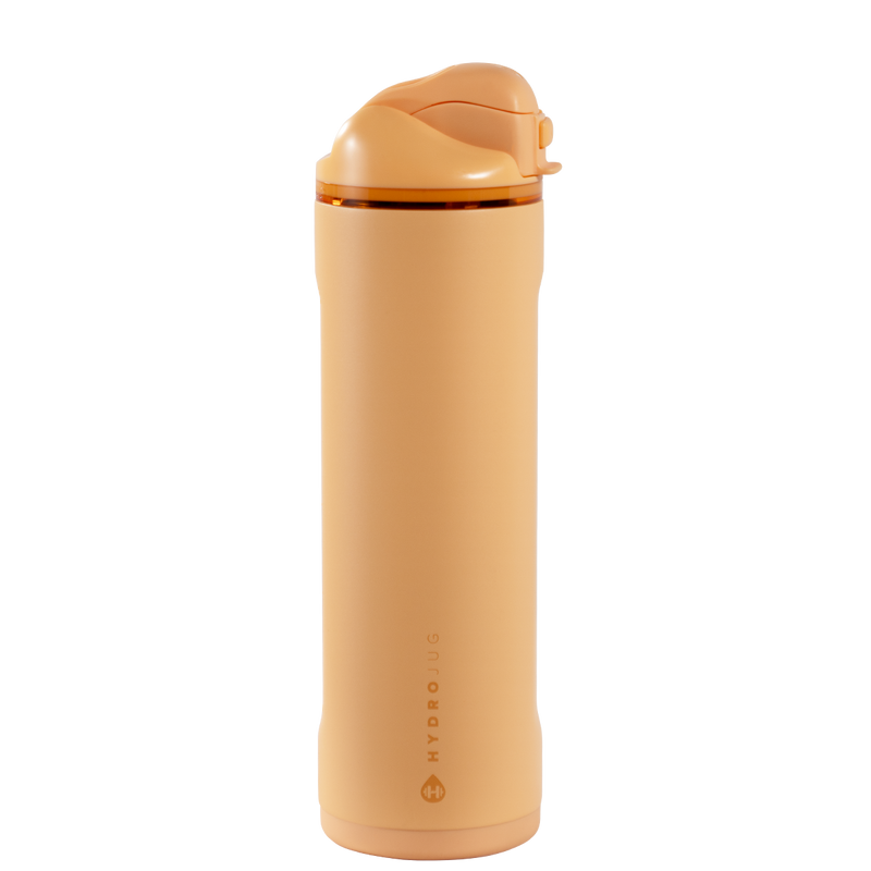 Ease2o 24oz | 2-in-1 Water Bottle with Soft Straw & Chug Spout – Marigold