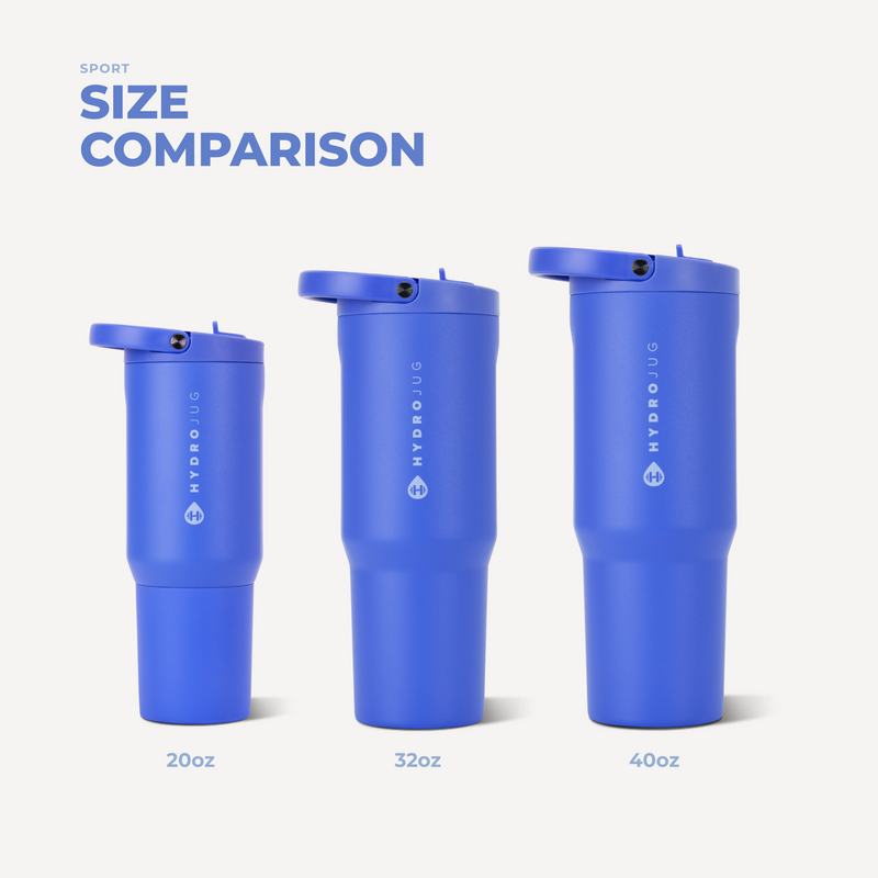 Sport 40oz | Large Leakproof Insulated Water Bottle – Berry Pop