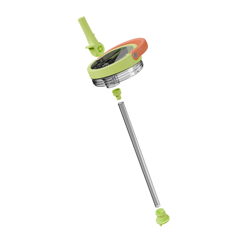 Removable Sport Lid 32oz | Easy-Clean Flip Straw Leakproof