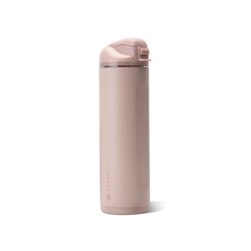 Ease2o 24oz | 2-in-1 Water Bottle with Soft Straw & Chug Spout – Dusty Rose