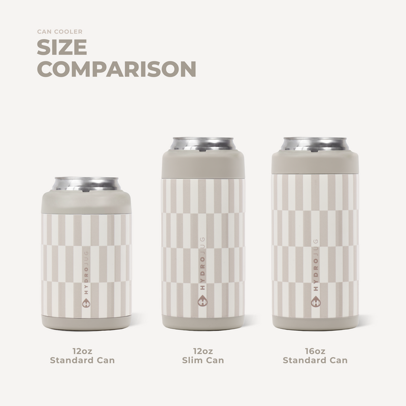 Slim Can Cooler 12oz - Latte