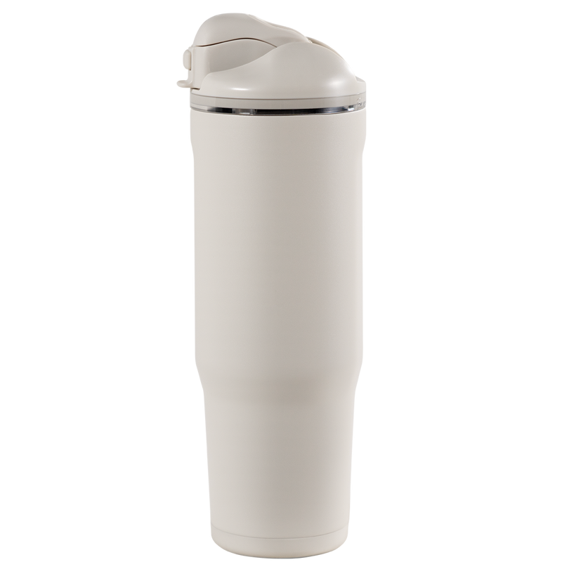 Ease2o 40oz | Dual-Function Water Bottle with Straw & Chug Spout – Linen