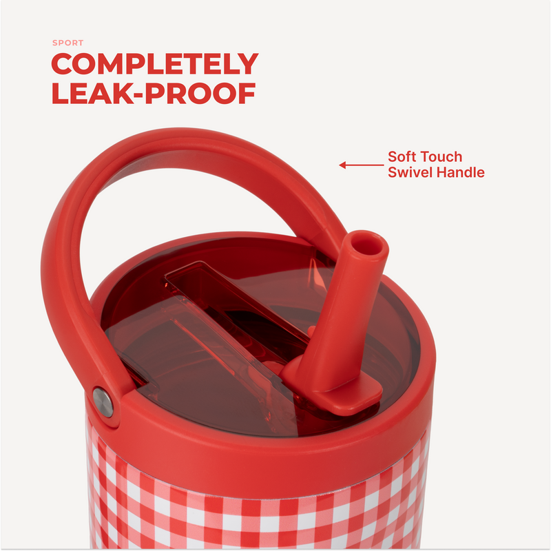 Sport 32oz | Leakproof Insulated Water Bottle Workout & Hike – Summer Picnic