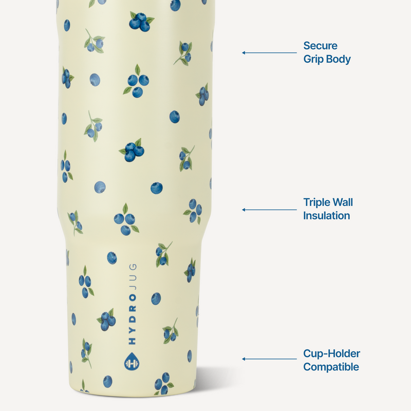 Sport 40oz | Large Leakproof Insulated Water Bottle – Freshly Pick'd