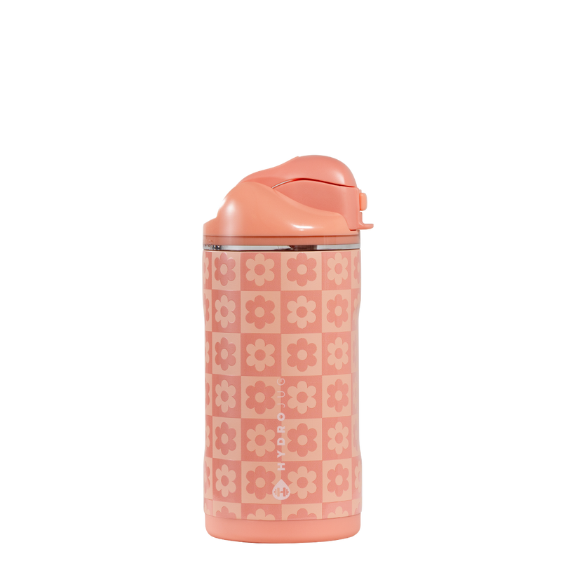 Ease2o 14oz | Leakproof 2-in-1 Kids Water Bottle Straw & Chug Spout – Daisy Checkers