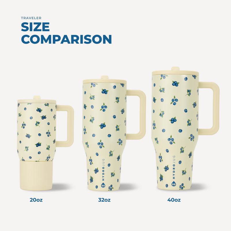 Traveler 32oz | Insulated Tumbler with Handle – Freshly Pickd