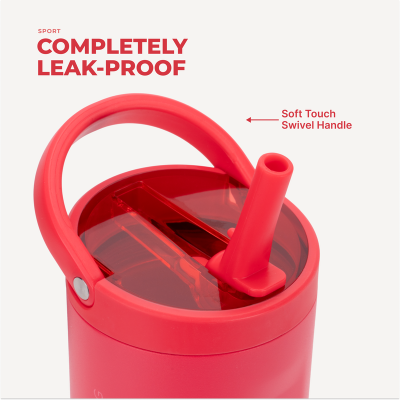 Sport 32oz | Leakproof Insulated Water Bottle Workout & Hike – Fruit Punch