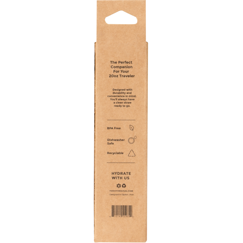 Traveler 20oz Straw Pack | 4 Replacement Straws BPA-Free