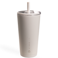 Everyday Tumbler 20oz | Ceramic-Lined Insulated Tumbler with Straw – Linen