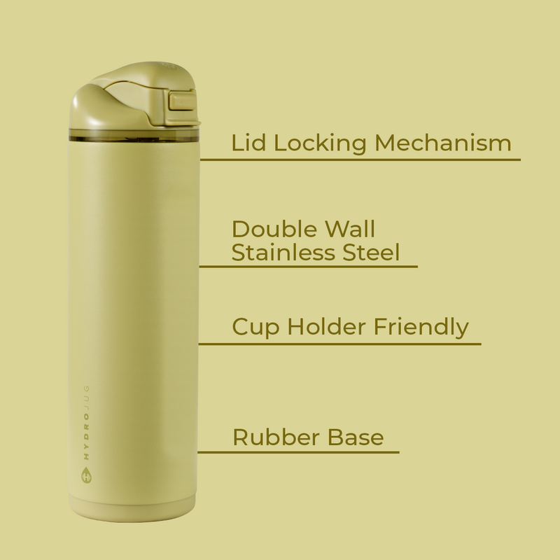Ease2o 24oz | 2-in-1 Water Bottle with Soft Straw & Chug Spout – Olive