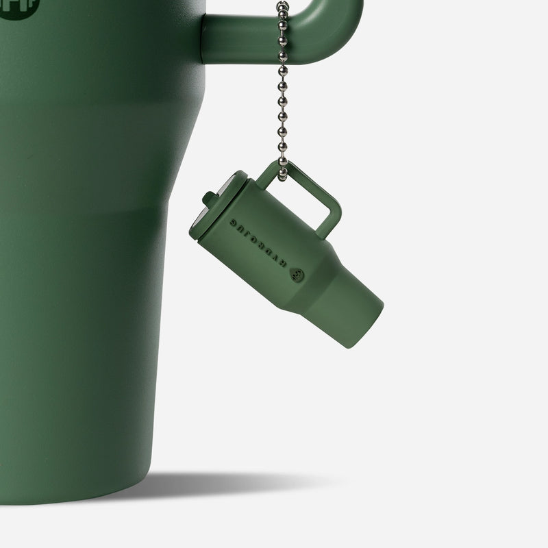 Traveler Keychain | Silicone Mini Traveler Metal Chain