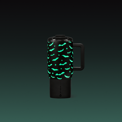 Coffee Traveler 20oz - Midnight Bats