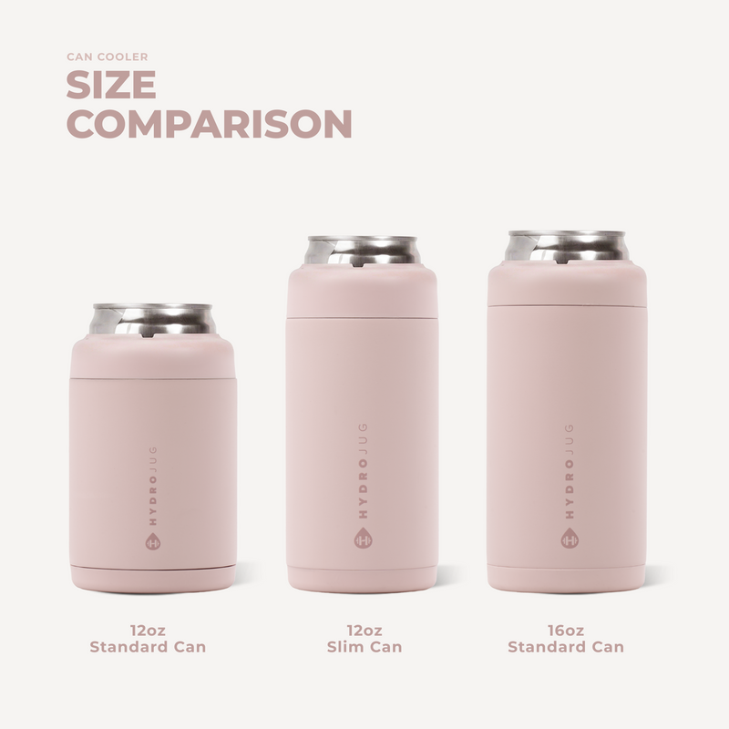 Slim Can Cooler 12oz - Dusty Rose