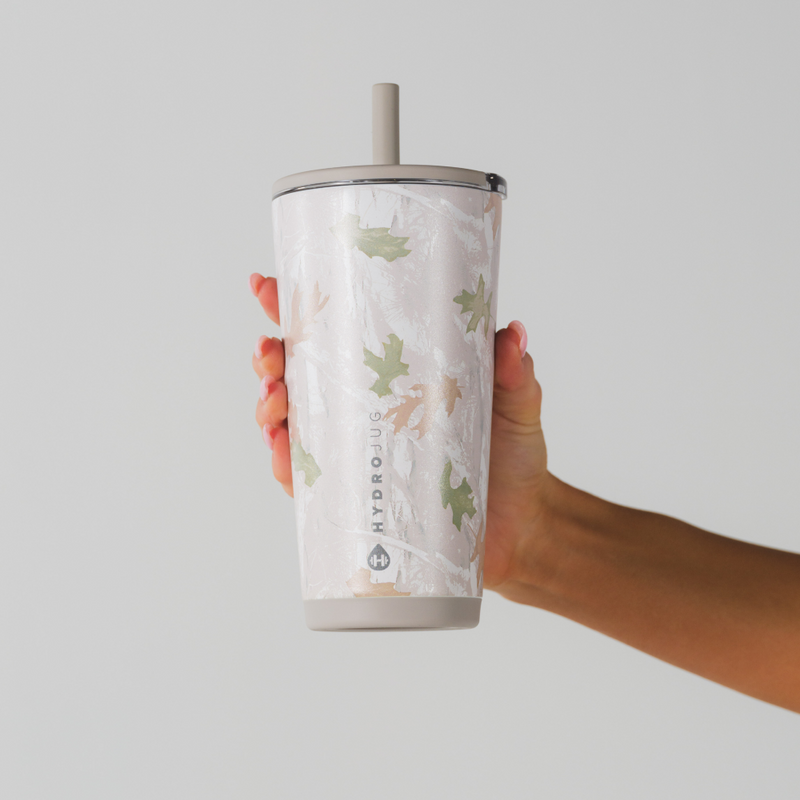 Everyday Tumbler 20oz | Ceramic-Lined Insulated Tumbler with Straw – Camo